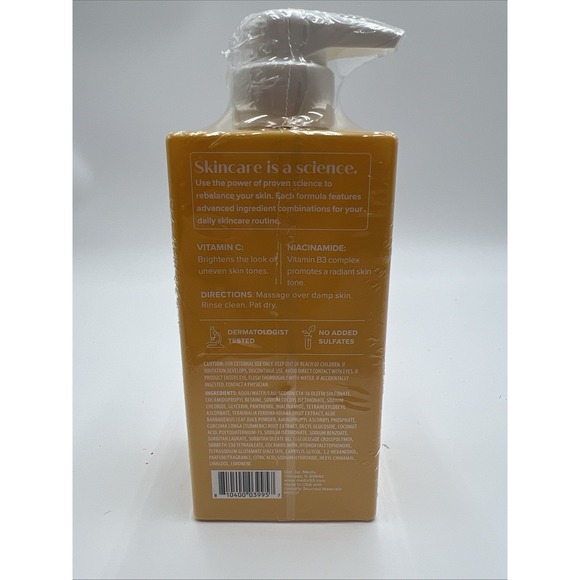 MEDIX 5.5 Radiant Glow Vitamin C-Niacinamide Body Wash 15 Oz (444 ml) - Picture 4 of 5